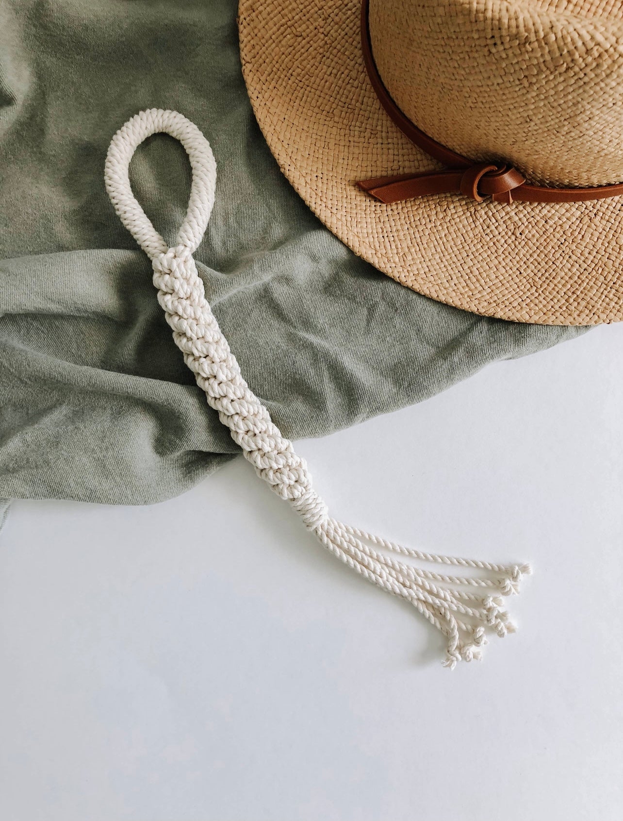 Ember & Ivory Natural Macrame Rope Toy