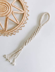 Ember & Ivory Natural Macrame Rope Toy