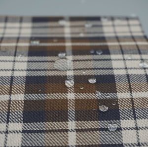 Harness in Ginger Plaid, Gold hardware