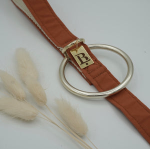 City Lead in Terracotta, Gold Hardware