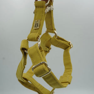 Harness in Sunflower Yellow, Gold hardware