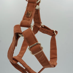 Harness in Terracotta Orange, Gold hardware