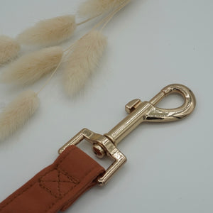 City Lead in Terracotta, Gold Hardware