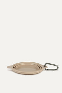 Maxbone Rubber Travel Bowl in Sand